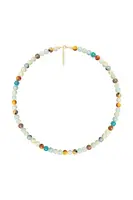 Náhrdelník s přírodními kameny Lilou