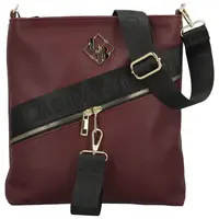 Dámská crossbody kabelka vínová - Laura Biaggi Latoya