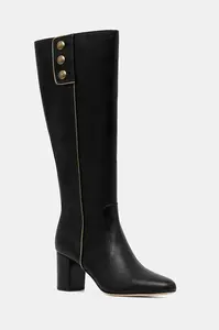 Kožené kozačky Lauren Ralph Lauren Kenndi Tl Hl