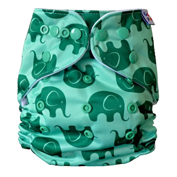 GaGa's pleny Látková plena AIO Slon