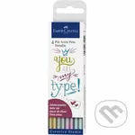 PITT umelecké fixky Metalické set, 4ks