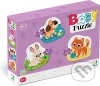 Baby puzzle Domácí mazlíčci 3v1 ((2,3,4 dílků)) - puzzle z kategorie Maxi dílky