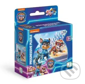 Labková patrola: Chase a Marshal - puzzle z kategorie 15 - 60 dílků