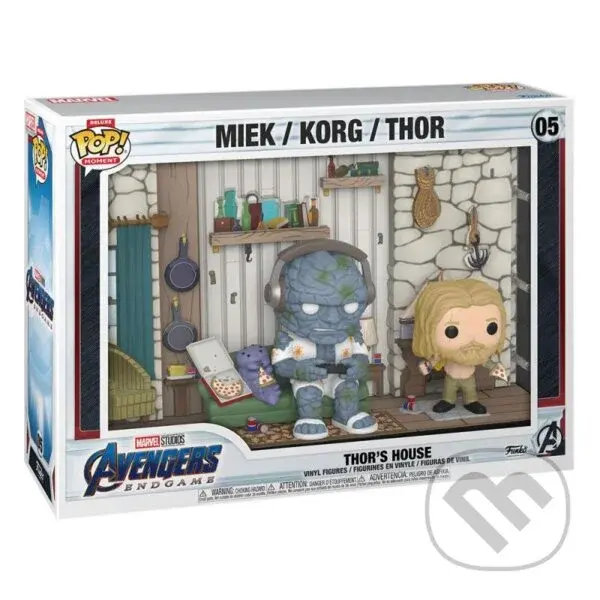 Funko POP Moment Deluxe: Marvel - 2-Pack Thor´s House,Funko POP Moment Deluxe: Marvel - 2-Pack Thor´s House