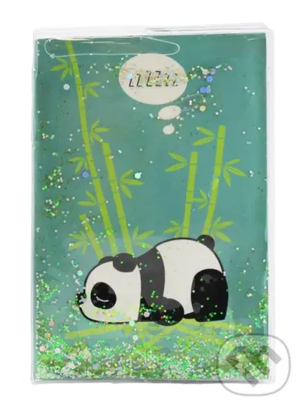 Blok glitrový Panda