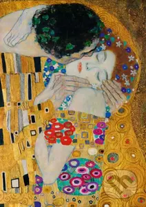 Gustave Klimt - The Kiss (detail), 1908 - puzzle z kategorie Umělecké