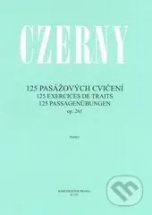 125 pasážových cvičení (op. 261) - Carl Czerny - kniha z kategorie Škola hraní
