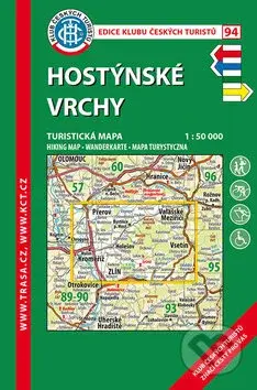 Hostýnské vrchy 1:50 000 (Turistická mapa) - kniha z kategorie Mapy