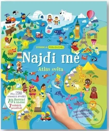 Najdi mě - Atlas světa - kniha z kategorie Pro děti