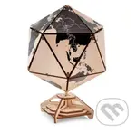 Ikosahedrická guľa čierna - puzzle z kategorie 3D puzzle