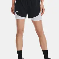 Under Armour Kraťasy UA Fly By Elite 2-in-1 Short-BLK - Dámské
