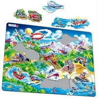 Autá, lode, vlaky, lietadlá (NM7) - puzzle z kategorie Naučné puzzle