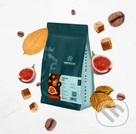 Verticcio Sumatra Gayo G1 (Pražená zrnková káva, 200g)