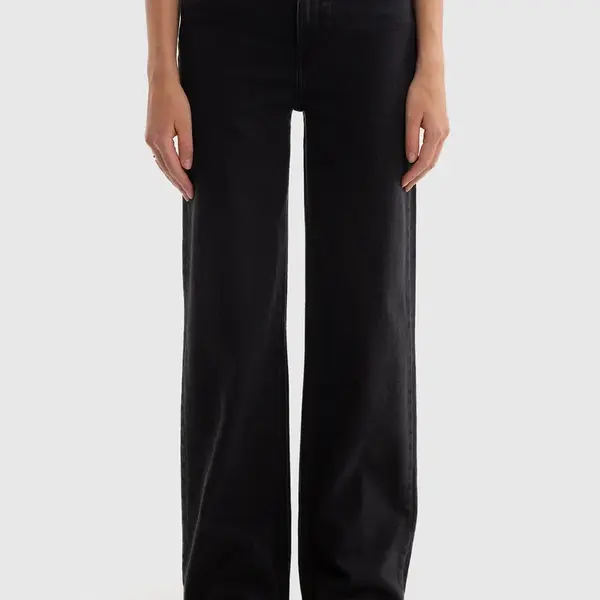 Big Star Woman's Wide Trousers Denim 190075 911