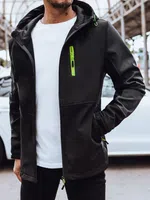 Pánská bunda softshell Barva černá DSTREET