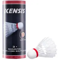 Kensis NSC 3 FAST Badmintonové míčky, bílá, velikost