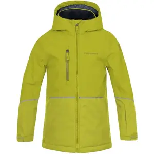 Hannah ANAKIN JR Detská lyžiarska bunda, reflexný neón, veľkosť 146-152