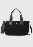 Guess sherpa mini tote bag one