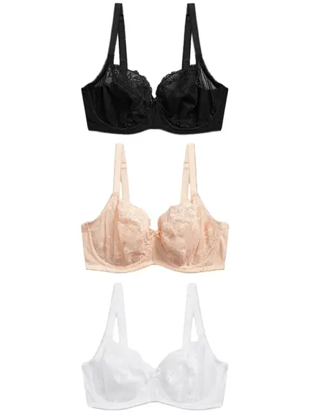 Next Podprsenka  béžová / čierna / biela