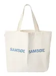 Samsøe Samsøe Shopper 'Frinka'  kráľovská modrá / biela