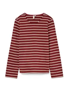 VERO MODA Tričko 'VMFILUKKA'  hrdzavohnedá