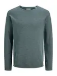 JACK & JONES Sveter 'JJEHill'  tyrkysová