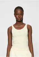 Dámské organické základní tílko 2 balení - bílá písková + černá