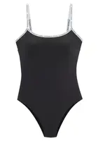 Copenhagen Studios Jednodielne plavky  čierna / biela