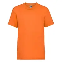 Orange Baby Cotton T-shirt Fruit of the Loom