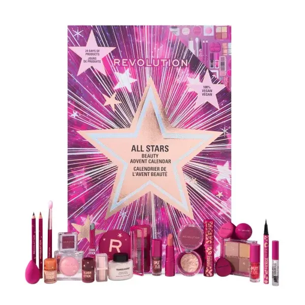 Revolution Beauty Makeup Advent Calendar 2025 adventní kalendář 795 g