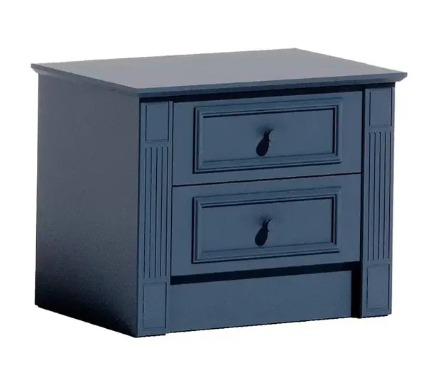 Noční stolek amaya - tmavě modrá