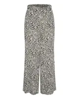 SOAKED IN LUXURY Nohavice 'Zaya'  tmelová / čierna