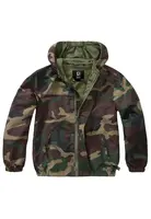 Dětská letní větrovka s předním zipem do lesa