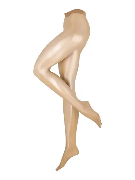 FALKE Jemné pančuchy 'Seidenglatt'  telová