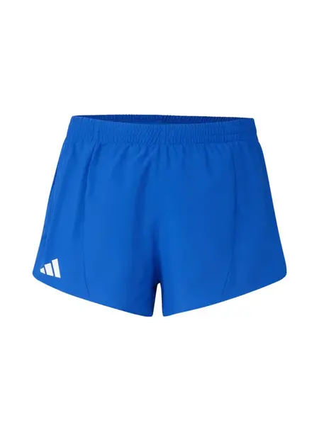 ADIDAS PERFORMANCE Športové nohavice 'Adizero Essentials'  modrá / biela