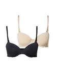 Dorina Podprsenka 'LOUISE'  béžová / čierna