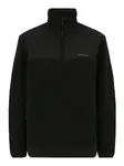 Kapten & Son Mikina 'Teddy Fleece'  čierna / biela