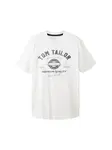 TOM TAILOR Tričko  námornícka modrá / svetlomodrá / biela