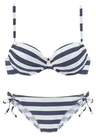 VENICE BEACH Bikiny  námornícka modrá / biela