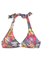 VIVANCE Bikinový top  námornícka modrá / žltá / červená