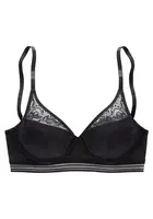 s.Oliver Podprsenka  vínovo červená / čierna