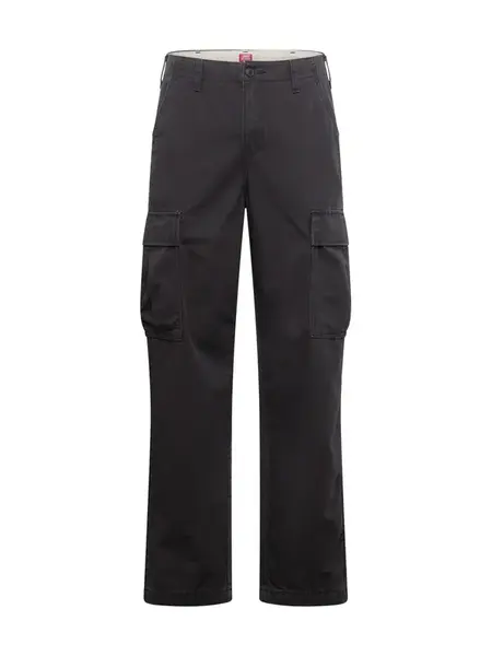 LEVI'S ® Rifľové kapsáče 'XX Cargo Straight Pants'  čierny denim