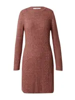 ABOUT YOU Šaty 'Daline'  hnedá / ružová