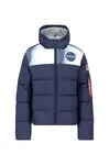 ALPHA INDUSTRIES Prechodná bunda 'HP Nasa'  námornícka modrá / červená / biela
