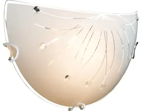 Nástenná lampa Calimero I 25 cm, dekoračné kamienky%