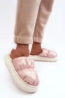 BIG STAR SHOES Posuvné dámske ružové veľké hviezdy