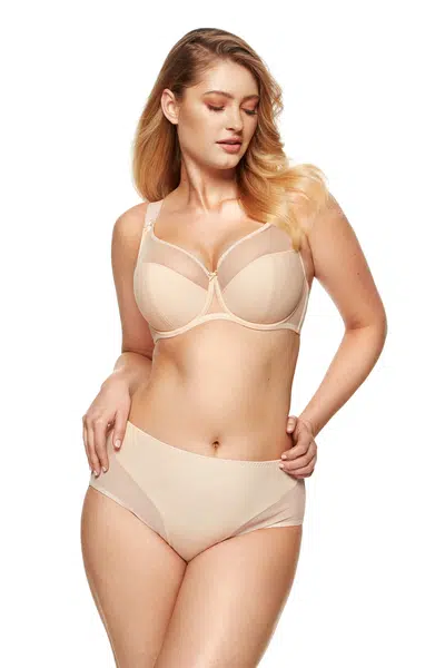 Dámska polovyztužená podprsenka Zara/B3 GORTEX - béžová