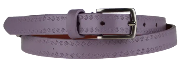 NovaKabelka.sk Cintura Stelle (2 cm) Farba opasku: fialová