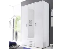 Šatníková skriňa Karl, biela%