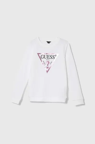 Detská bavlnená mikina Guess